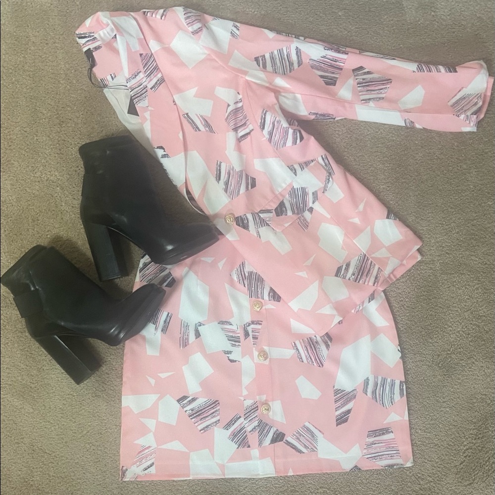 Unique 2 Piece Skirt Set